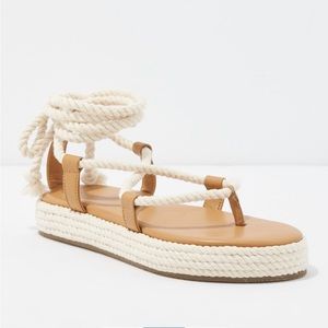 AE lace up sandals